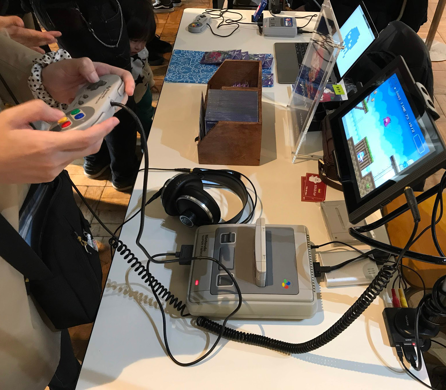 イベント展示の様子 Pixel Art Park